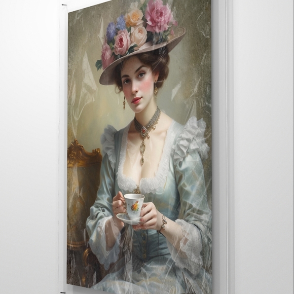 Tea time portrait